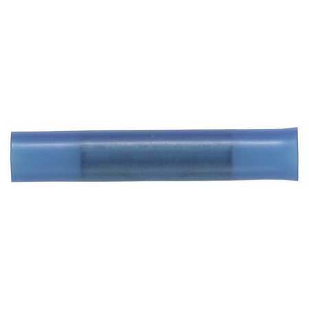 Panduit Butt Splice Connector, Blue, 1.150in, PK100 BSN14-C