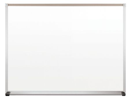 MOORECO 36"x48" Magnetic Porcelain Whiteboard, Gloss, Dry Erase Height: 36 in 202AC