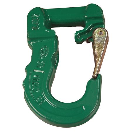 Lift-All Sling Hook, Steel, 5300 lb., Green, Painted DCH2