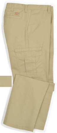 Dickies Industrial Cargo Pants, Twill, Khaki, 36x34 2112372DS-36x34