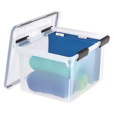 Iris Usa File Box, Clear, Legal 110600