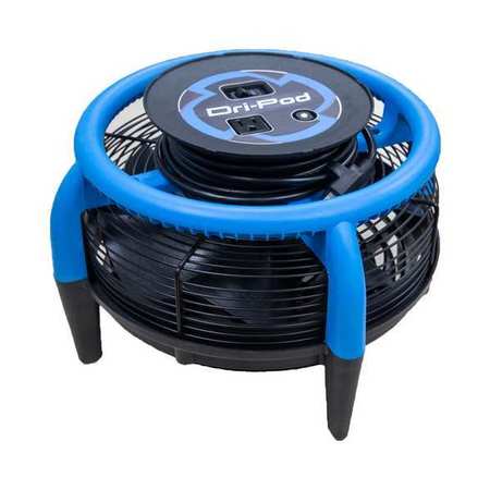 Dri-Eaz Carpet/Floor Dryer, 115V, 750 cfm F451