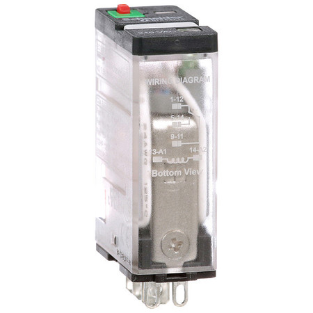 Schneider Electric General Purpose Relay, 240V AC Coil Volts, Square, 5 Pin, SPDT 781XAXRM4L-240A