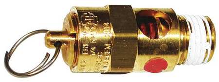 CHICAGO PNEUMATIC Safety Valve, 1/4 in., 200 psi 9710533300