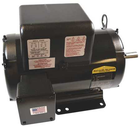 CHICAGO PNEUMATIC Motor, 5 HP, 208-230V, 1-Phase, 1750 rpm 2023000868