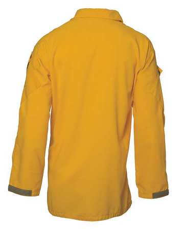 Coaxsher Wildland Fire Shirt, S, Yellow, Zipper FC105-S