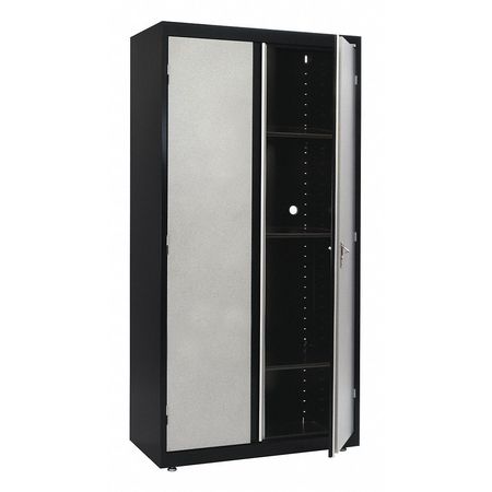 Sandusky Lee Modular Storage Cabinet, Gray/Black GF3F361872-M9