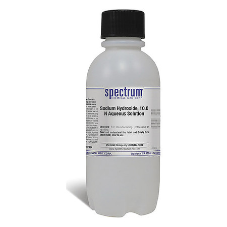 SPECTRUM Sodium Hydroxide, 500mL S-395-500ML51