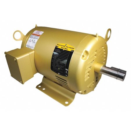 BALDOR-RELIANCE 3-Phase General Purpose Motor, 7 1/2 HP, 184T Frame, 208-230/460V AC Voltage, 3,450 Nameplate RPM EM3219T