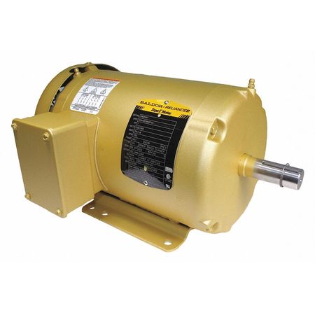 BALDOR-RELIANCE 3-Phase General Purpose Motor, 1 HP, 145T Frame, 208-230/460V AC Voltage, 1155 Nameplate RPM EM3556T