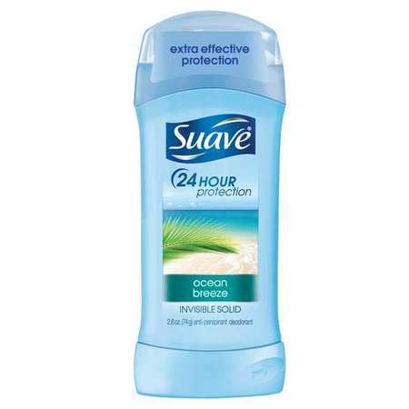 Suave Deodorant, Pacific Breeze, 2.6 Oz., PK12 CB834703