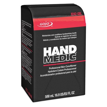 Gojo HAND MEDIC Skin Conditioner 500mL Refill, PK6 8242-06