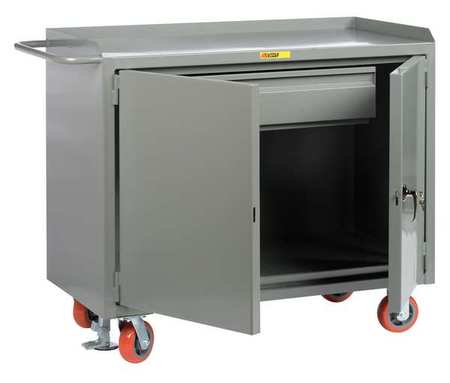 LITTLE GIANT Mobile Workbench Cabinet, 3600 lb., 53" L MB-2D-2448-HDFL
