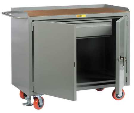 LITTLE GIANT Mobile Workbench Cabinet, 3600 lb., 53" L MH-2D-2448-HDFL