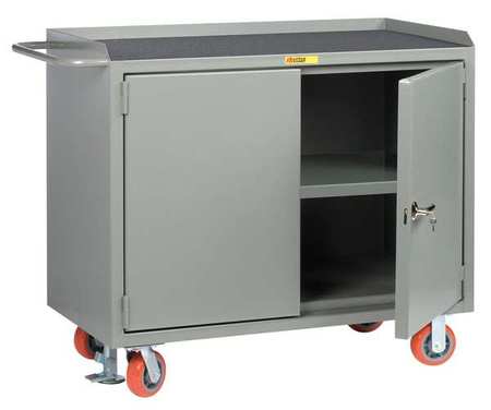 Little Giant Mobile Workbench Cabinet, 3600 lb., 53" L MM3-2D-2448-FL