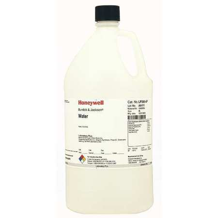 HONEYWELL BURDICK & JACKSON Water, ASTM Type II, 4L, H2O, PK4 LP366-4P