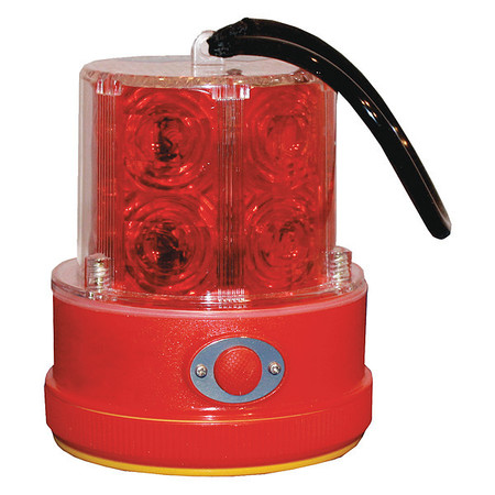 Railhead Gear Revolving Safety/Warning Light, Red RM18-LED R