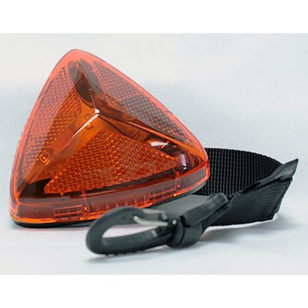 Railhead Gear Warning Light, Red, LED, 2 AA Batteries M25-R