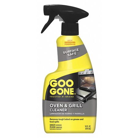 Goo Gone Oven Cleaner, Trigger Spray Bottle, 14oz, Liquid, Unscented 2059