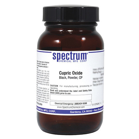 SPECTRUM Cupric Oxide, Black, Powder, CP, 125g C1417-125GM07