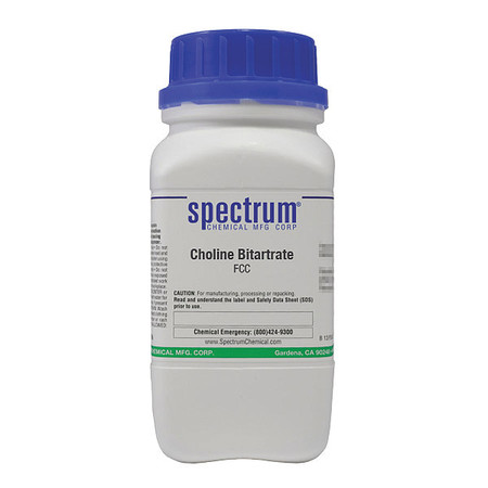 SPECTRUM Choline Bitartrate, FCC, 500g C1228-500GM10