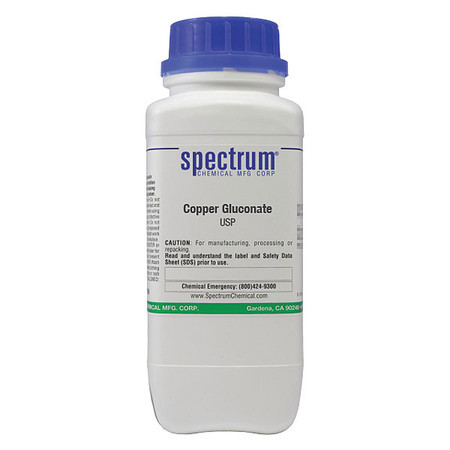 SPECTRUM Copper Gluconate, USP, 500g C1334-500GM10