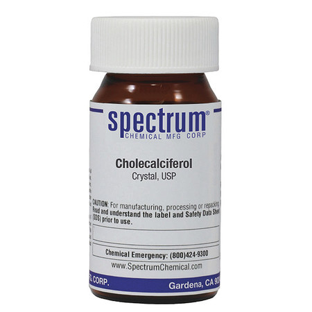 SPECTRUM Cholecalciferol, Crystal, USP, 5g CH134-5GM02