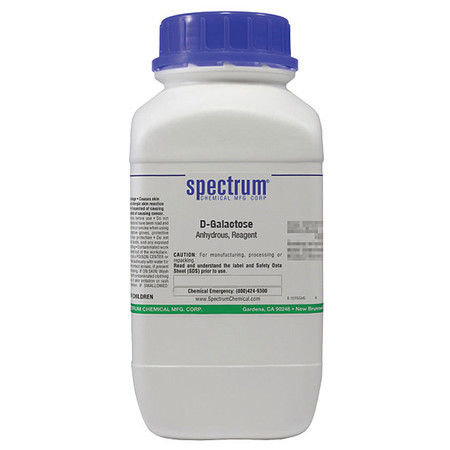 SPECTRUM D-Galactose, Anhydrous, Reagent, 1kg GA110-1KG11