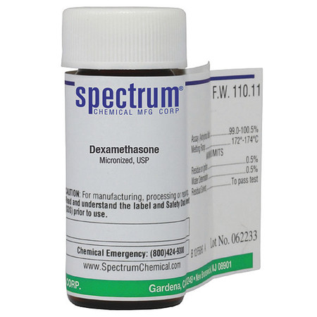 SPECTRUM Dexamethasone, Micronized, USP, 1g DE121-1GM01