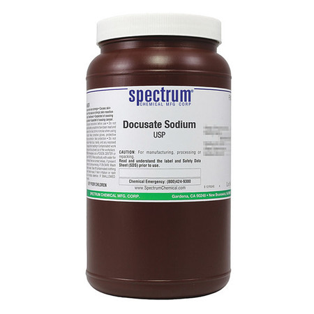 SPECTRUM Docusate Sodium, USP, 500g DO105-500GM10