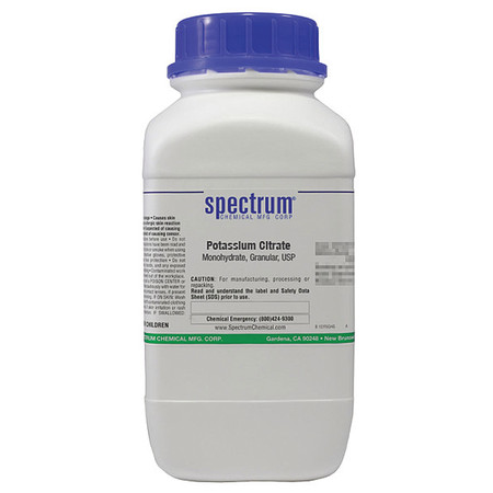 SPECTRUM Potassium Citrate, Granular, USP, 2.5kg PO175-2.5KGPL13