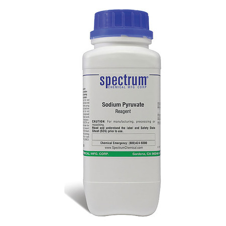 SPECTRUM Sodium Pyruvate, Reagent, 500g SO193-500GM10