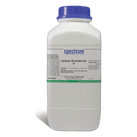 SPECTRUM Sorbitan Monostearate, NF, 2.5kg SPA63-2.5KG13