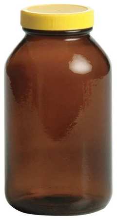 QORPAK Glass Bottle, 1000mL, Amber, PK12 239524