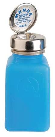 MENDA Bottle, Pure-Touch, 6 oz, Blue 35285