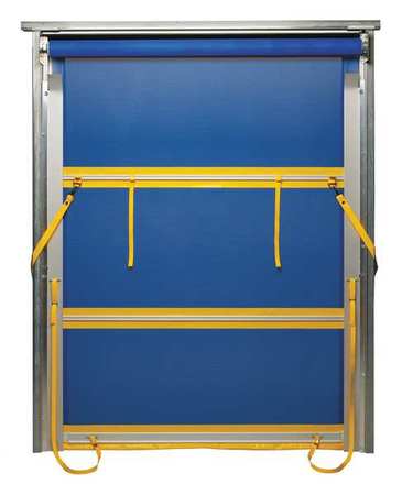 TMI Roll-Up Door, Manual Slide, 10ft H x 8ft W 999-00256