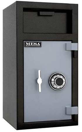 MESA SAFE CO Depository Safe, with Combination Dial 110 lb, 1.4 cu ft, Steel MFL2714C