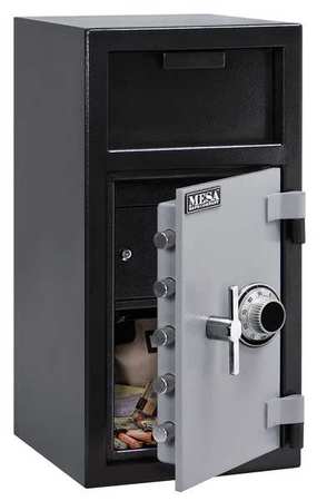MESA SAFE CO Depository Safe, with Combination Dial 120 lb, 1.3 cu ft, Steel MFL2714CILK