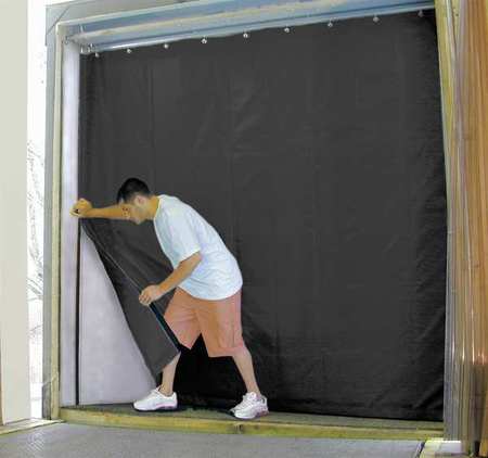 Tmi Insulated Truck Curtain, 8 ft H x 8 ft W 999-00278