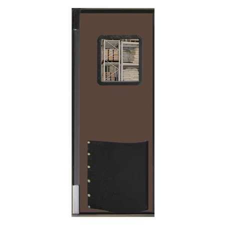 CHASE Swinging Door, 8 x 3 ft, Chocolate Brown 3696R25CBR