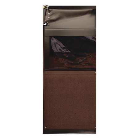 CHASE Swinging Door, 7 x 2.5 ft, Chocolate Brown AIR9733084CBR