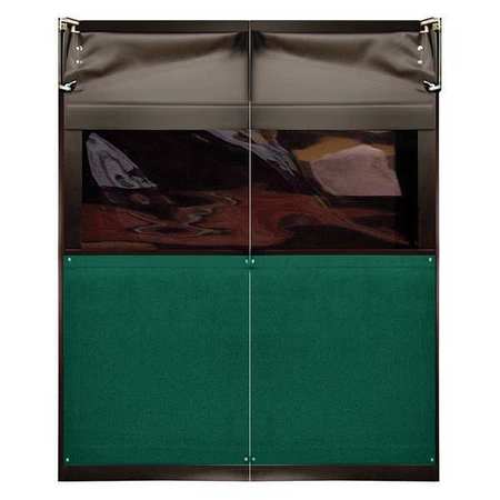 CHASE Swinging Dr, 8x8 ft, Forest Green, PVC, PR AIR9739696FGR