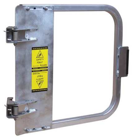 PS INDUSTRIES Safety Gate, 19-3/4 to 23-1/2 In, Alum LSG-21-ALU