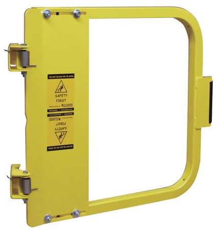 Ps Industries Safety Gate, 28-3/4 to 32-1/2 In, Steel, Color: Yellow LSG-30-PCY