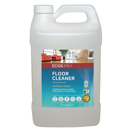 Ecos Pro Floor Cleaner, 1 gal., Lemon-Sage PL9725/04
