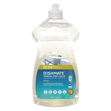 Ecos Pro Manual Dishwashing Liquid, 25 oz., Pear PL9720/6