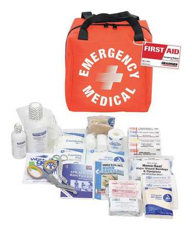 Zoro Select Bulk Emergency Medical Kit, Fabric 54596