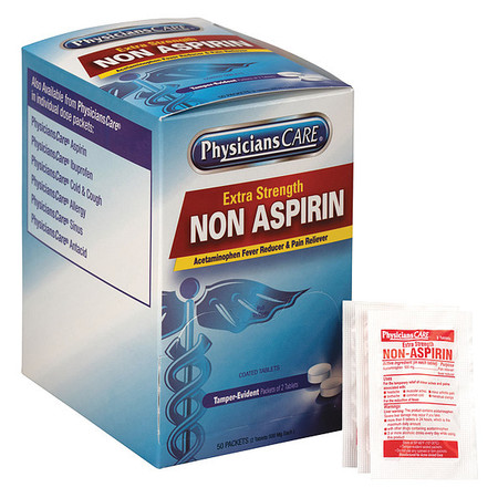 Physicianscare Non-Aspirin, Tablet, 500mg, PK50 90016
