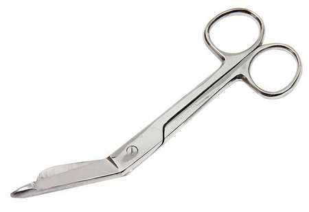 First Aid Only Scissors, 5-1/2 In. L, Silver, Pointed 21-310