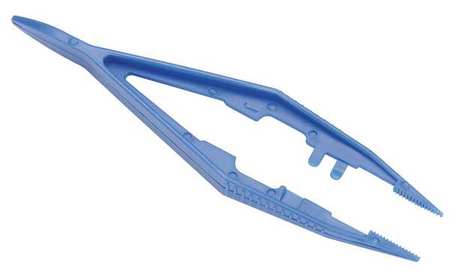 First Aid Only Forceps, Blue, 3-1/2 In L, Plastic 17-020
